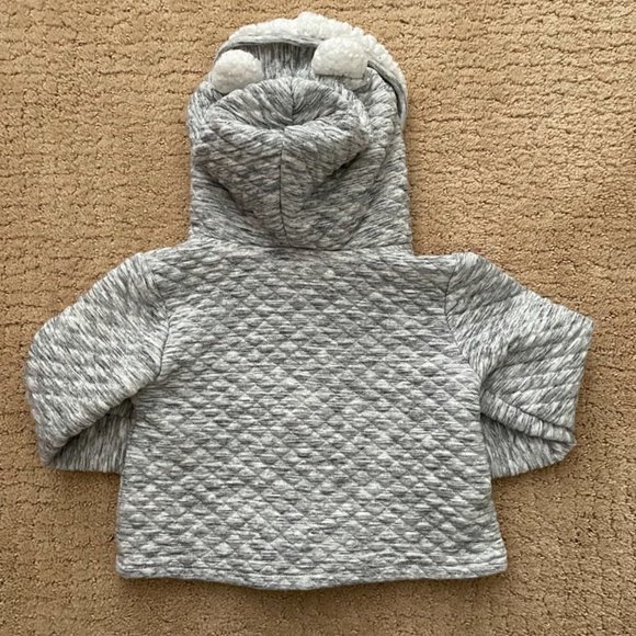 Little Lass - Cute Kitty Zip Up Sweater 4T - Picture 2 of 4